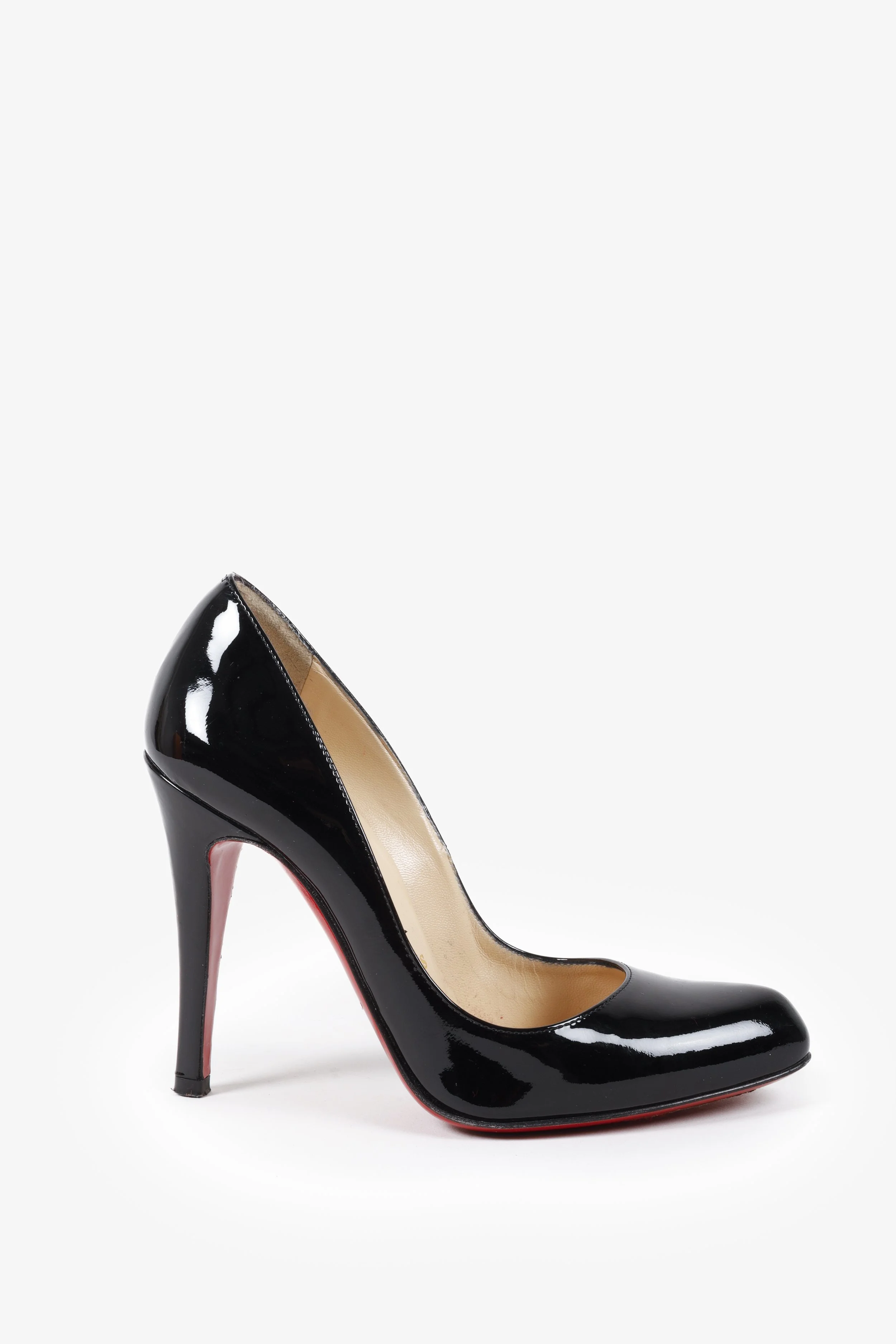 Christian Louboutin Black Patent Leather Pumps BLOGGER ARMOIRE